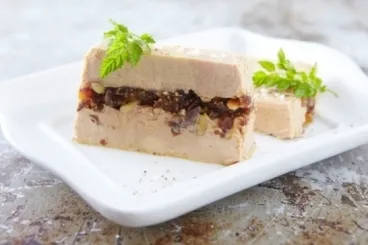 Image recette Pressé de foie gras et fruits secs