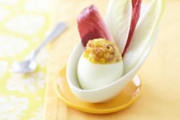 Image recette Salade d’endives, œuf à la flamande 