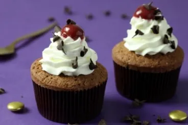 Image recette Cupcake "Forêt Noire"
