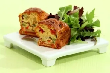 Image recette Petits cakes aux légumes du soleil