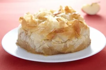Image recette Tourtière de pommes rôties au calvados