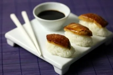 Image recette Sushi de foie gras poelé