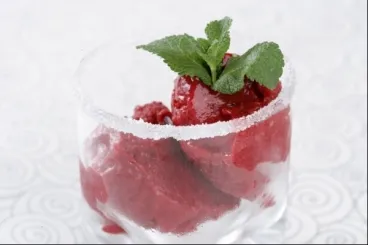 Image recette Granité de fraise aux 5 épices