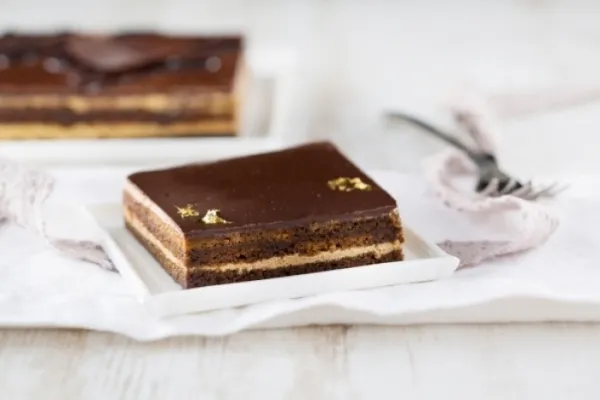 Opéra au chocolat et café pour 6 personnes - Recettes - Elle à Table