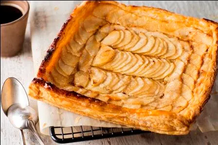 Image recette Tarte feuilletée aux pommes